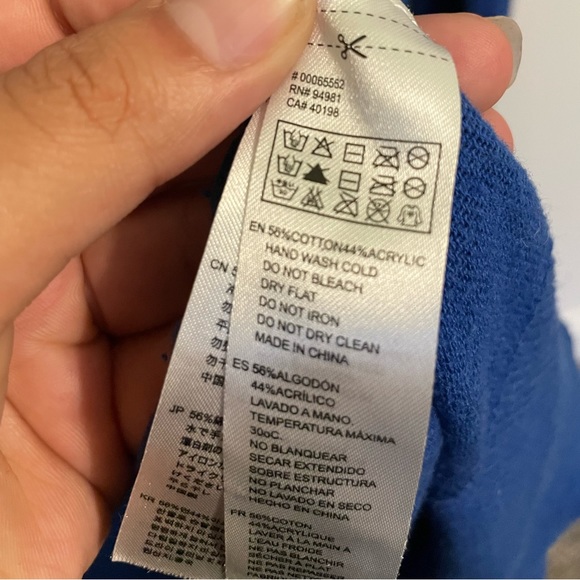 Blue Buttoned Cardigan - Picture 5 of 7